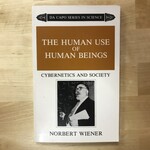Da Capo Norbert Wiener - The Human Use Of Human Beings - Paperback (USED)