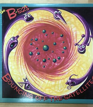 B-52s - Bouncing Off The Satellites - 25504 - Vinyl LP (USED)