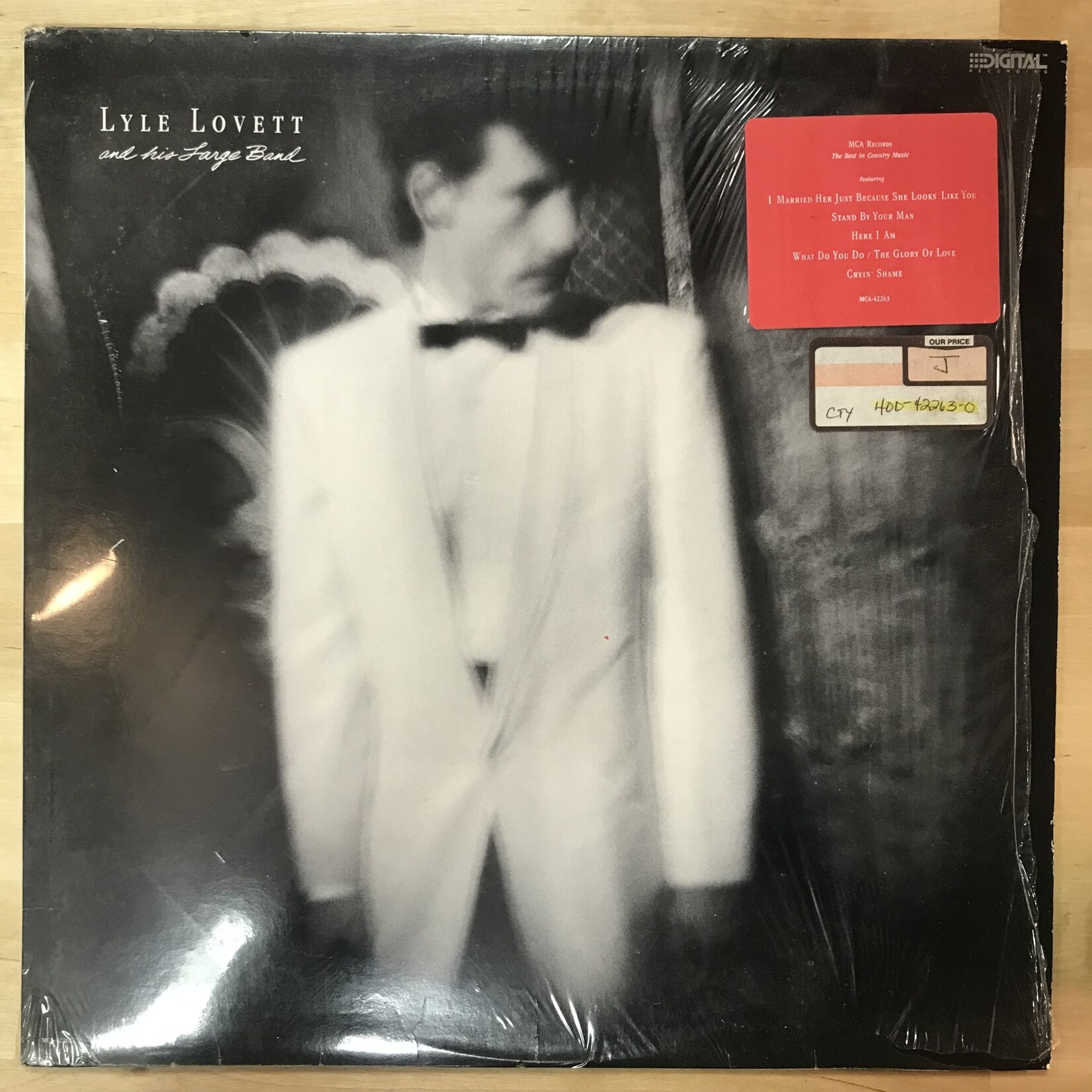 Lyle Lovett - And His Large Band - MCA 42263 - Vinyl LP (USED)