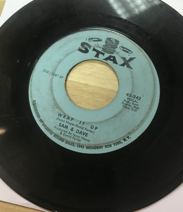 Sam & Dave - I Thank You / Wrap It Up - STX 13686 SP - Vinyl 45 (USED)