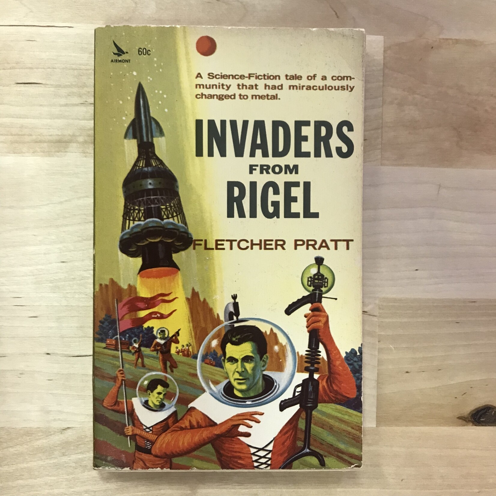 Fletcher Pratt - Invaders From Rigel - Paperback MM (USED)