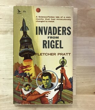 Fletcher Pratt - Invaders From Rigel - Paperback MM (USED)