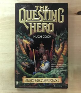 Hugh Cook - The Questing Hero - Paperback MM (USED)