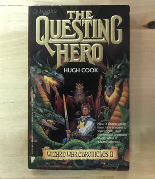 Hugh Cook - The Questing Hero - Paperback MM (USED)