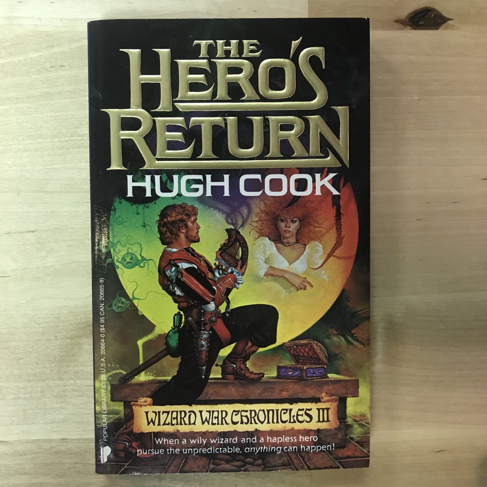 Hugh Cook - The Hero’s Return - Paperback MM (USED)