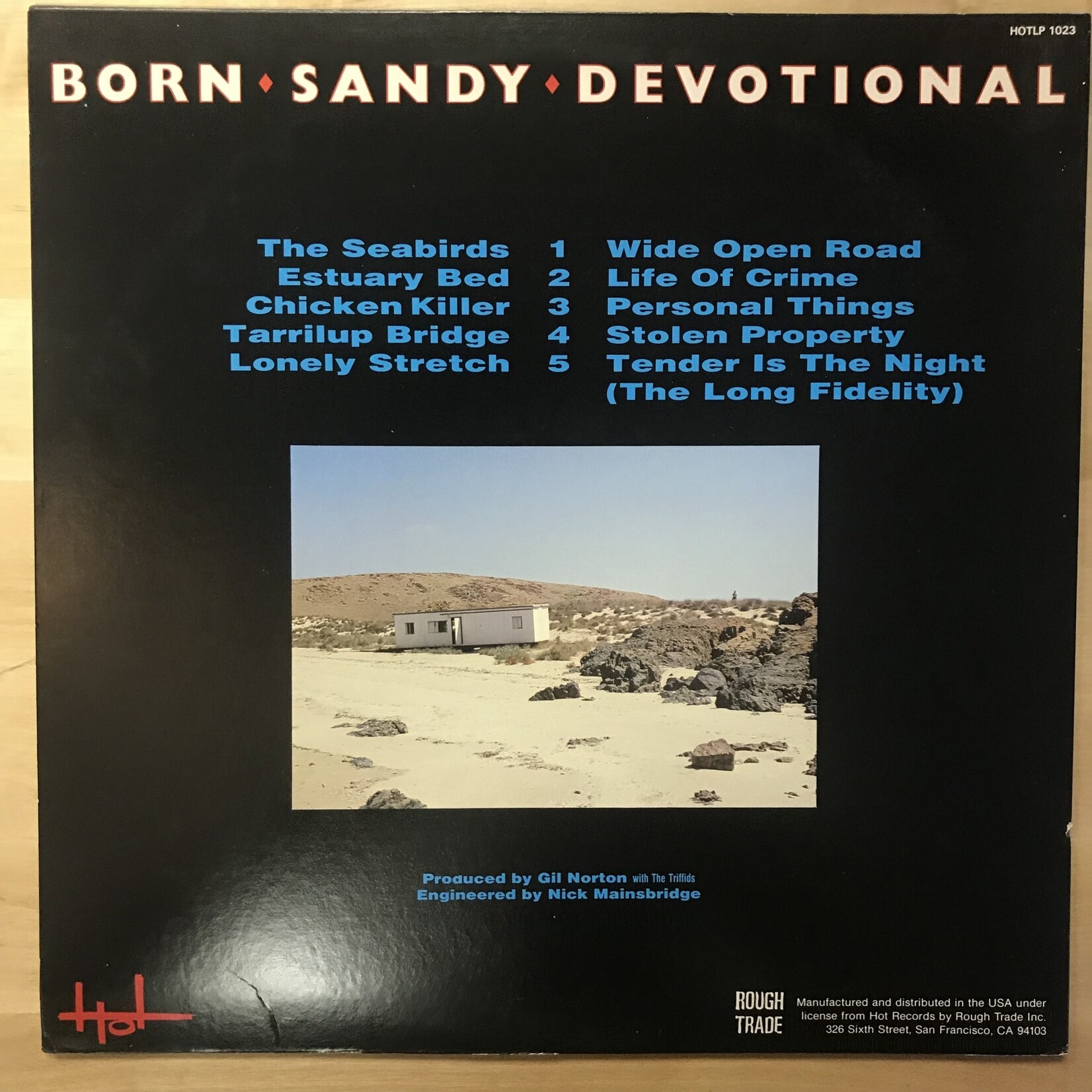 Triffids - Born Sandy Devotional - HOTLP 1023 - Vinyl LP (USED)