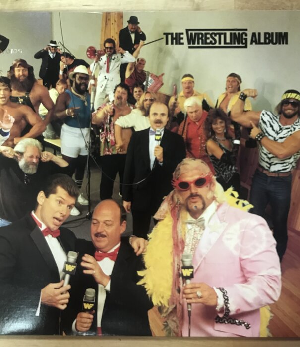 Various - The Wrestling Album - BFE40223 - Vinyl LP (USED)
