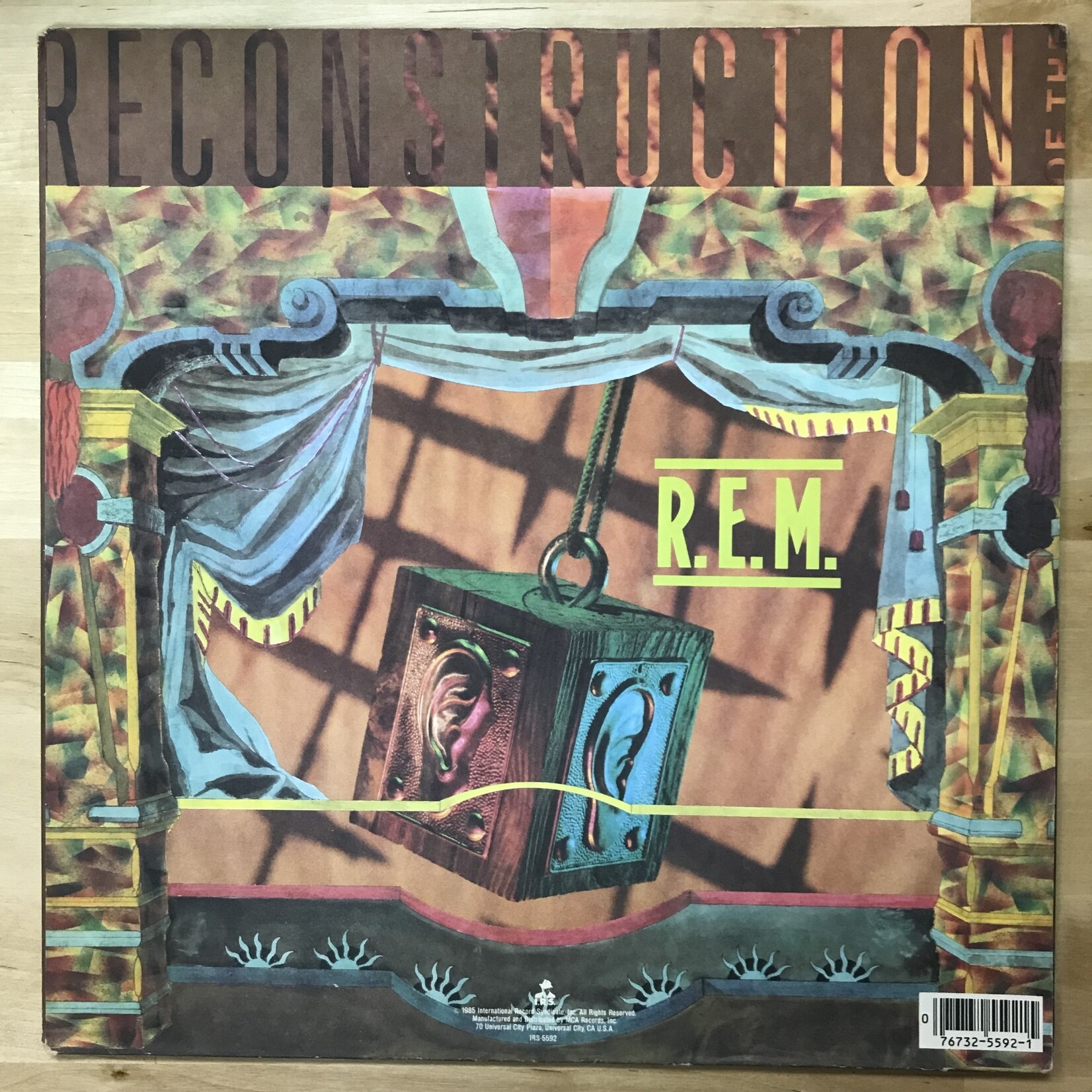 R.E.M. - Fables Of The Reconstruction - IRS5592 - Vinyl LP (USED)
