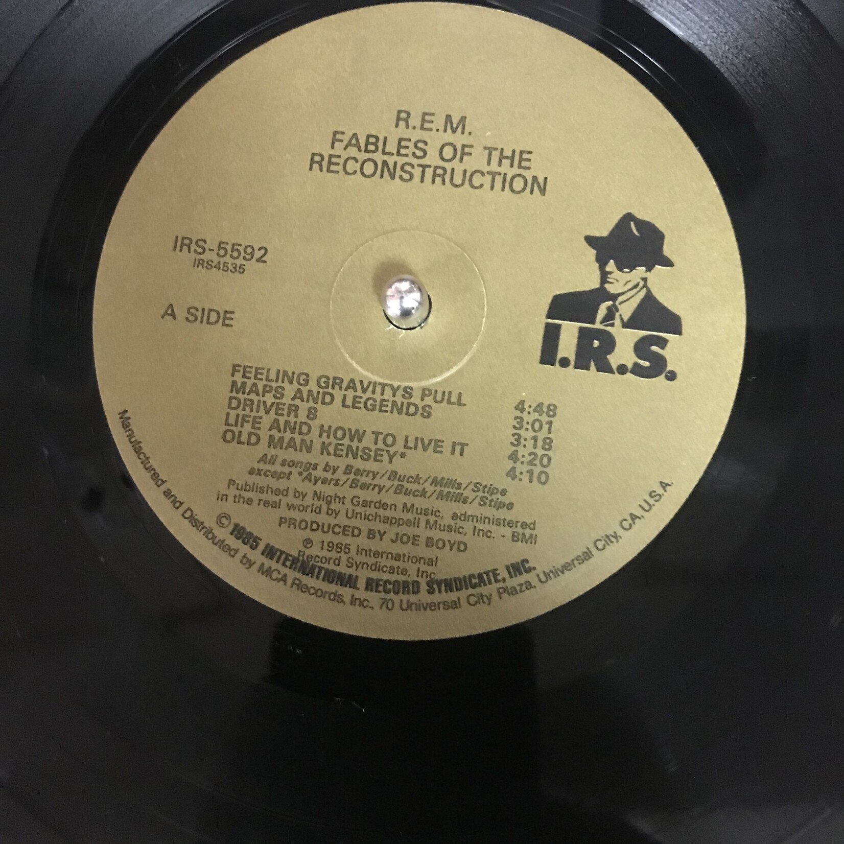 R.E.M. - Fables Of The Reconstruction - IRS5592 - Vinyl LP (USED)