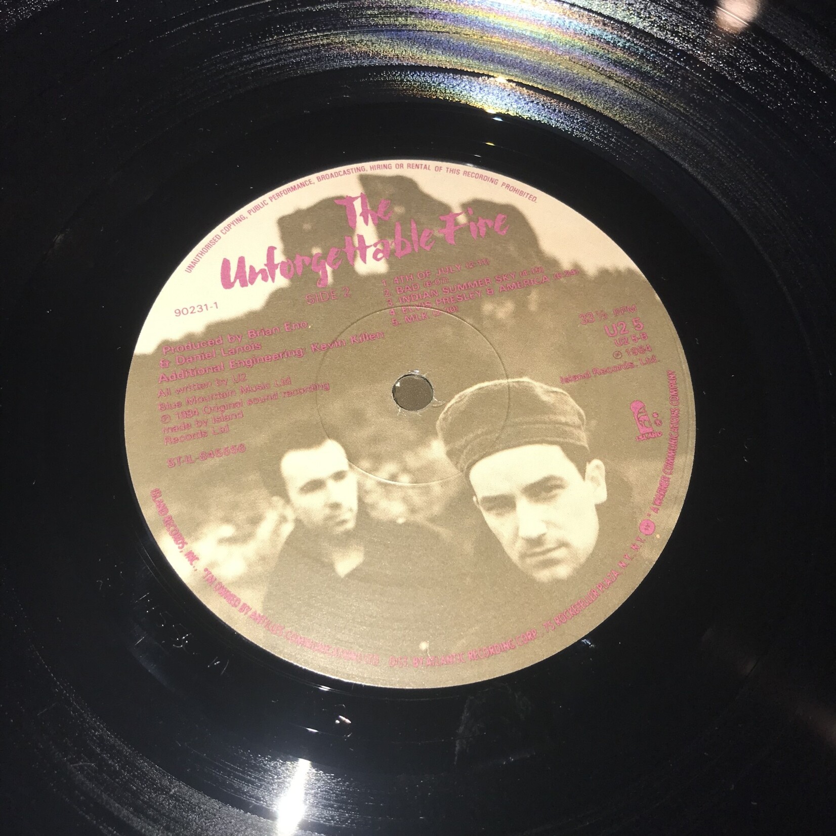 U2 - The Unforgettable Fire - 90231 - Vinyl LP (USED)