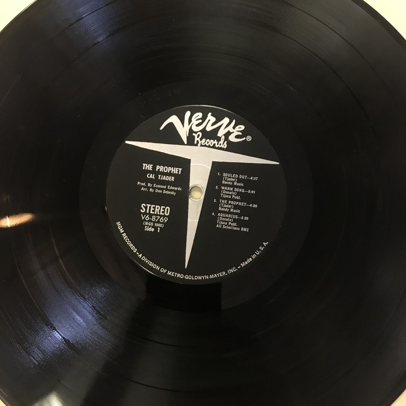 Cal Tjader - The Prophet - V6 8769 - Vinyl LP (USED)