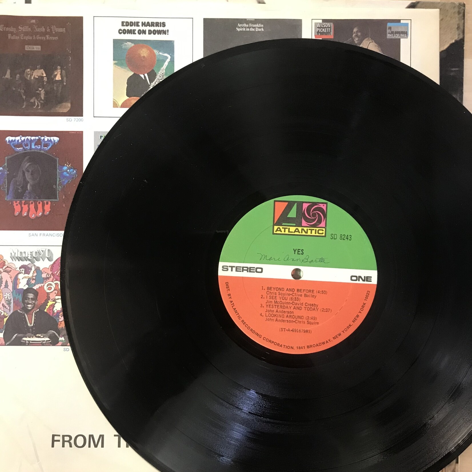 Yes - Yes - SD8243 - Vinyl LP (USED)