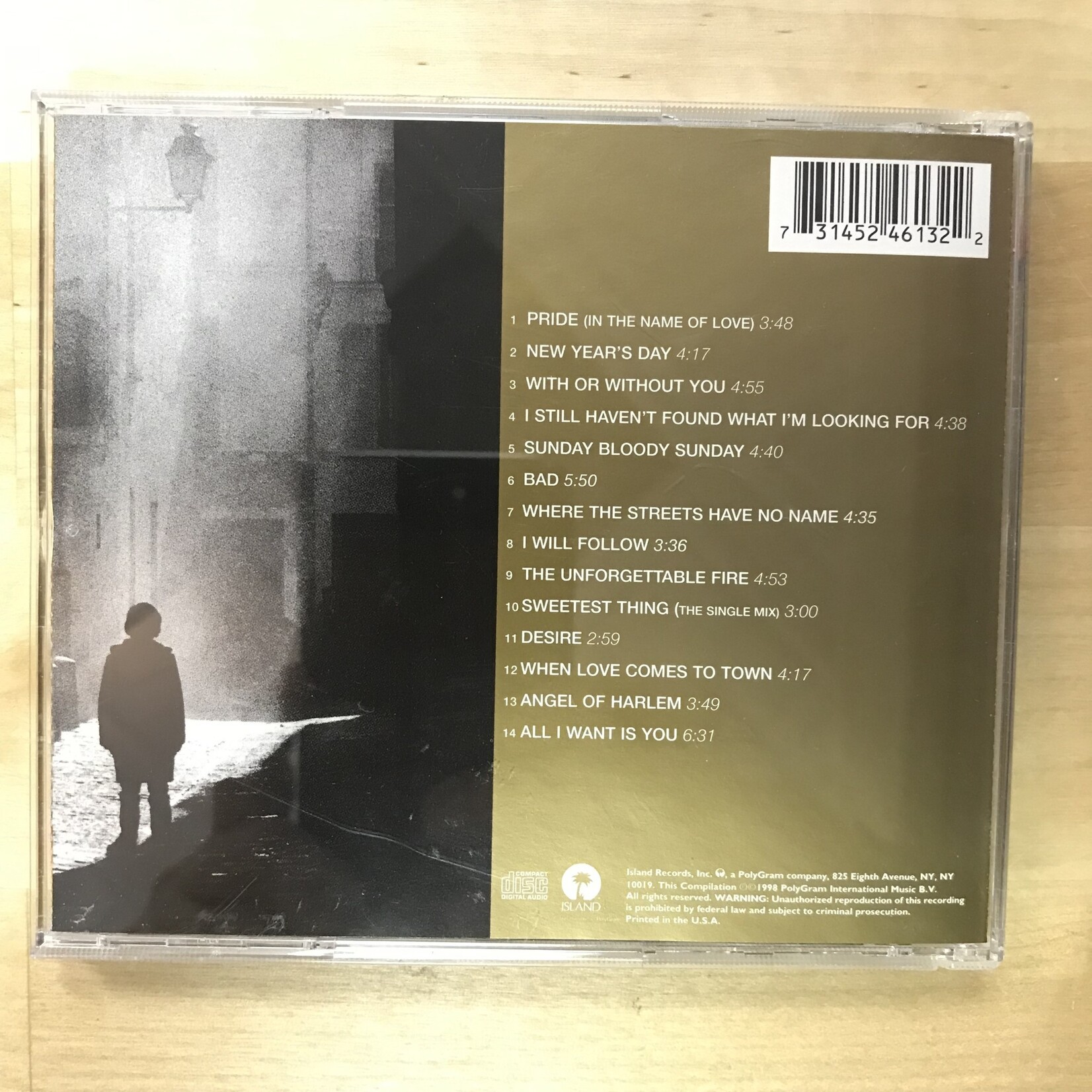 U2 - The Best Of 1980-1990 - CD (USED)