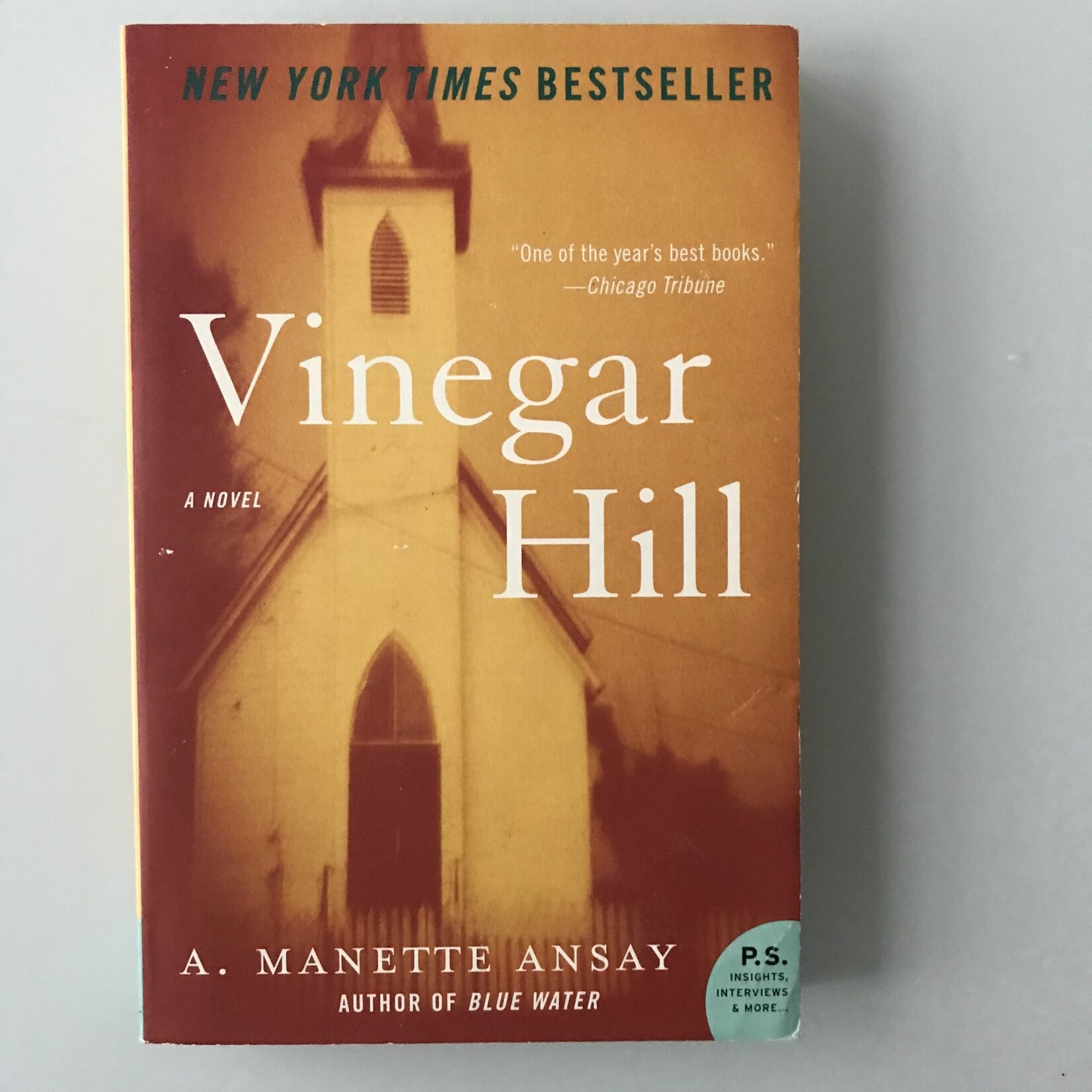 A. Manette Ansay - Vinegar Hill - Paperback (USED)