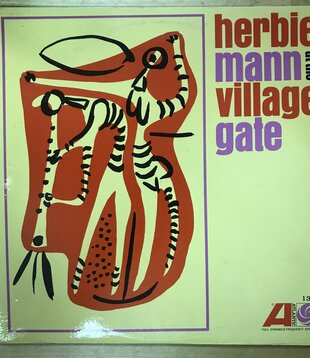 Herbie Mann - At The Village Gate - 1380 - Vinyl LP (1966 RE)