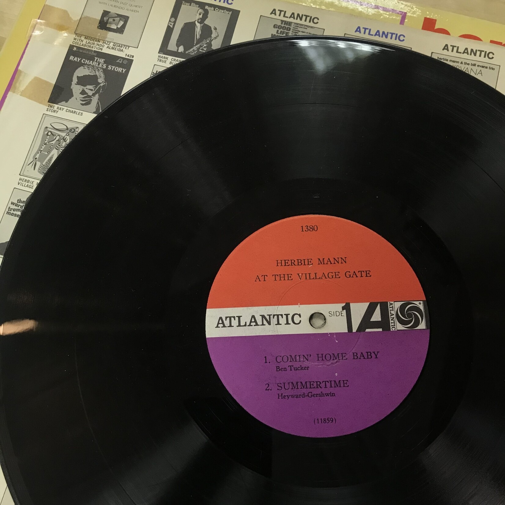 Herbie Mann - At The Village Gate - 1380 - Vinyl LP (1966 RE)