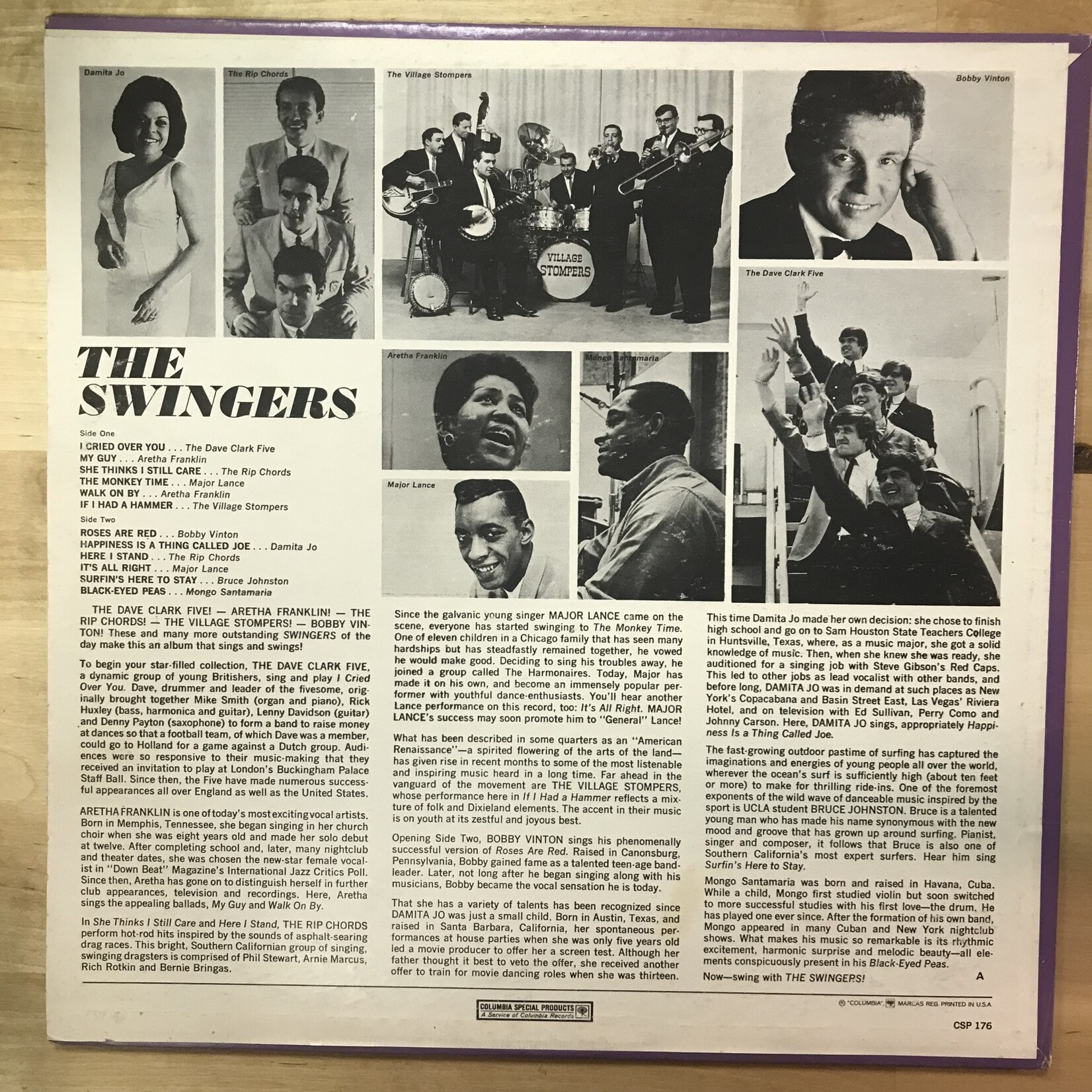 Various - The Swingers - CSP17 - Vinyl LP (USED)