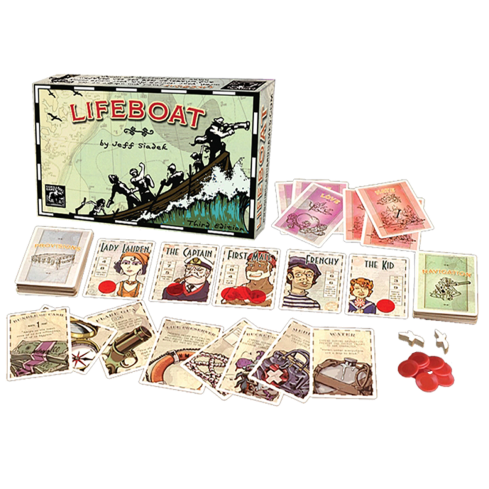 Lifeboat by Jeff Siadek, Fourth Edition - Card Game (NEW)
