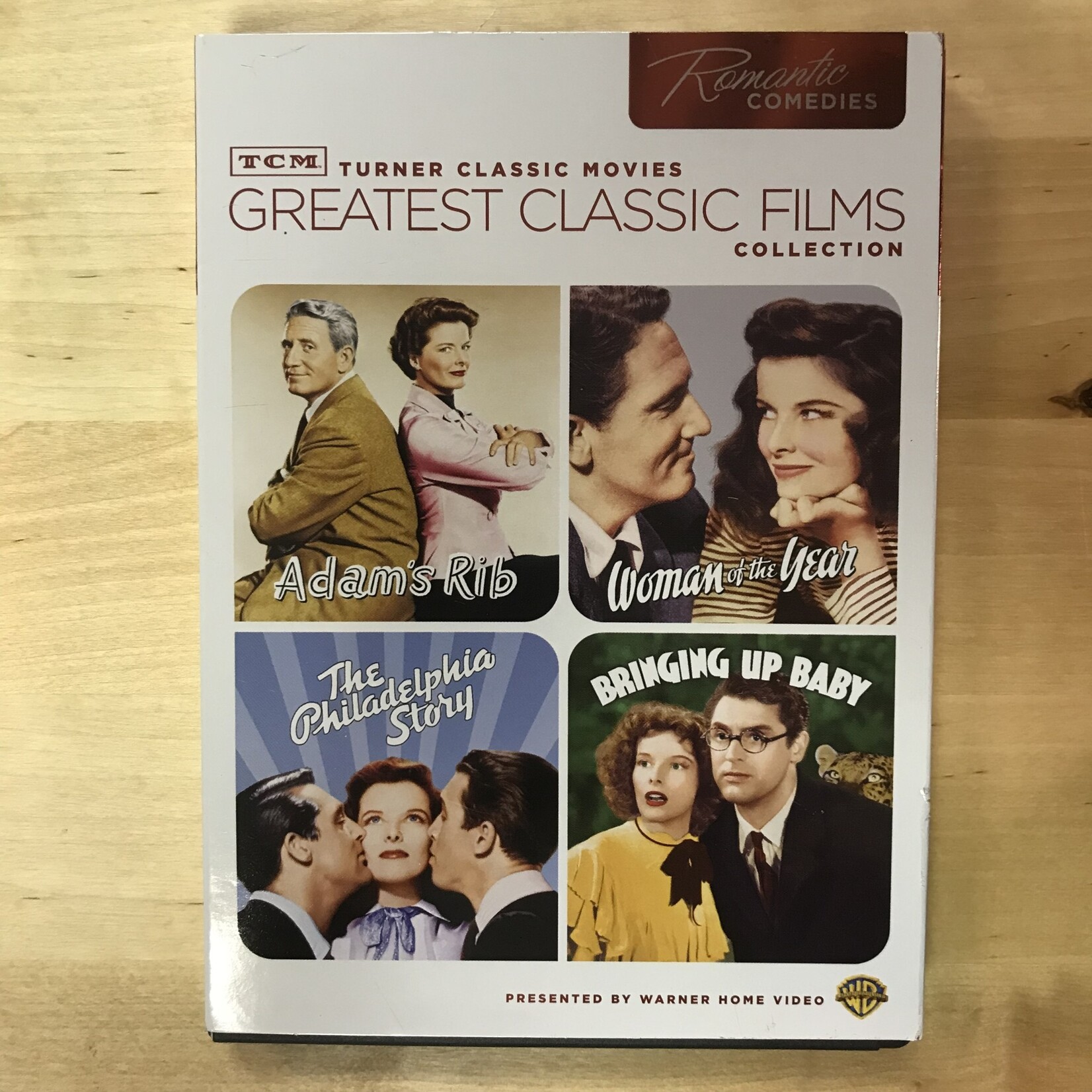 TCM Greatest Classic Films: Romantic Comedies (Katherine Hepburn) - 4 Movie DVD (USED)