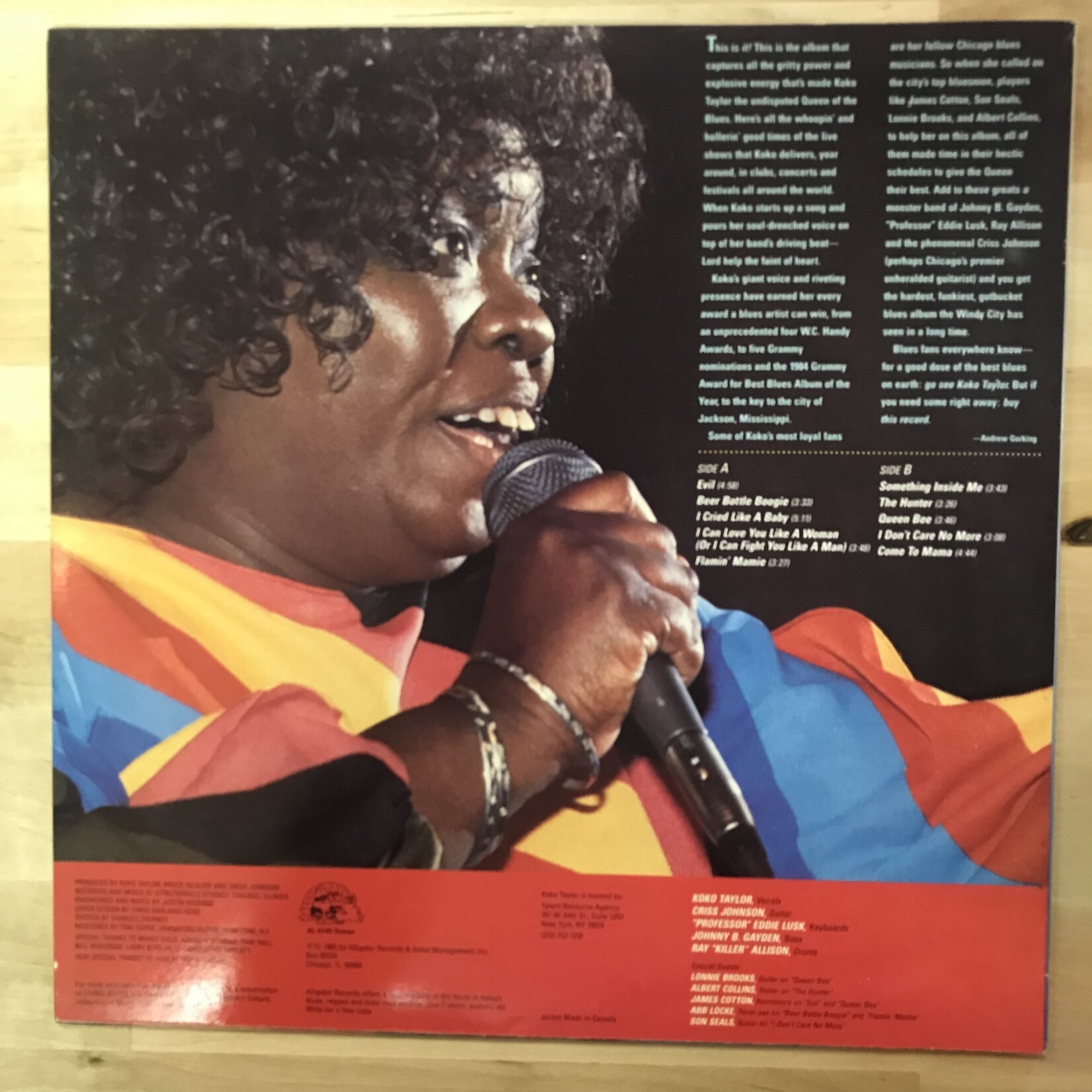 Koko Taylor - Queen Of The Blues - AL4740 - Vinyl LP (USED)