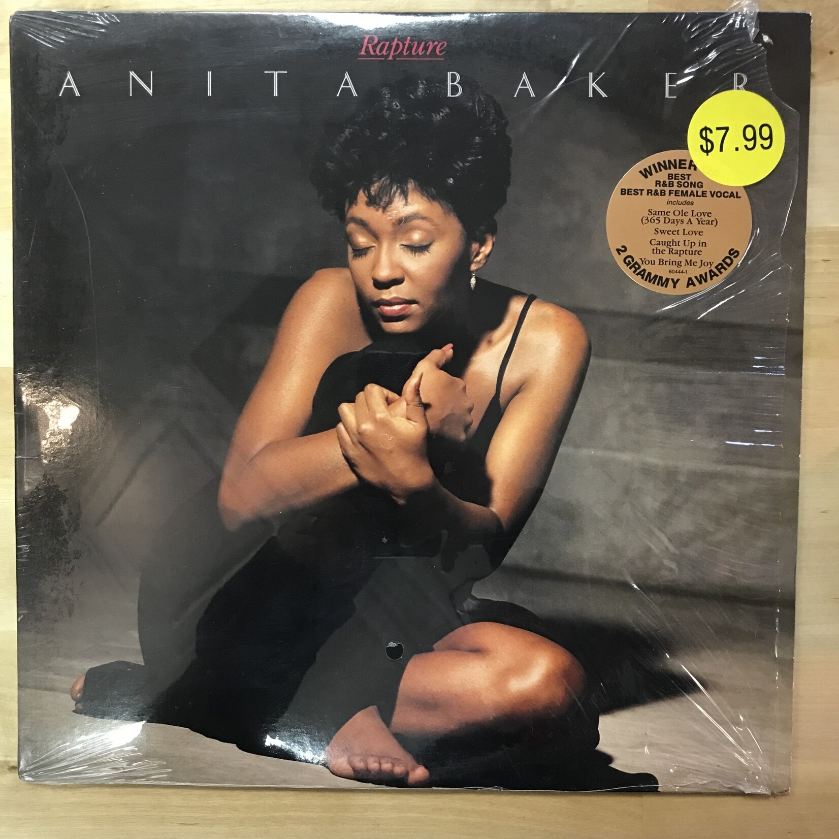 Anita Baker - Rapture - 60444-1 - Vinyl LP w/ Hype Sticker (USED)