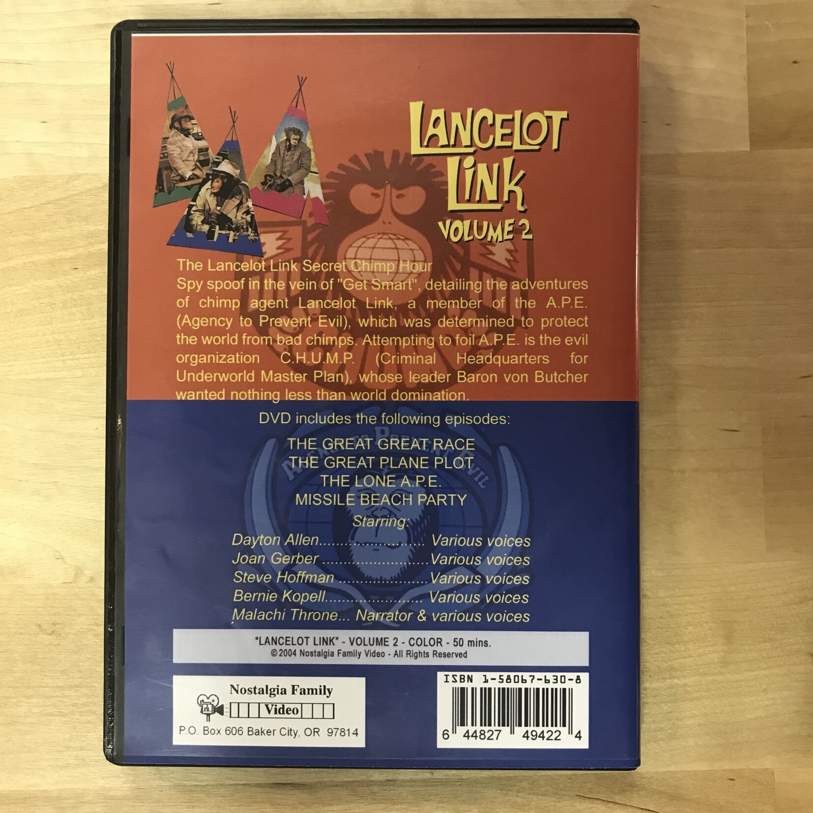 Lancelot Link Secret Chimp - Volume Two - DVD (USED)