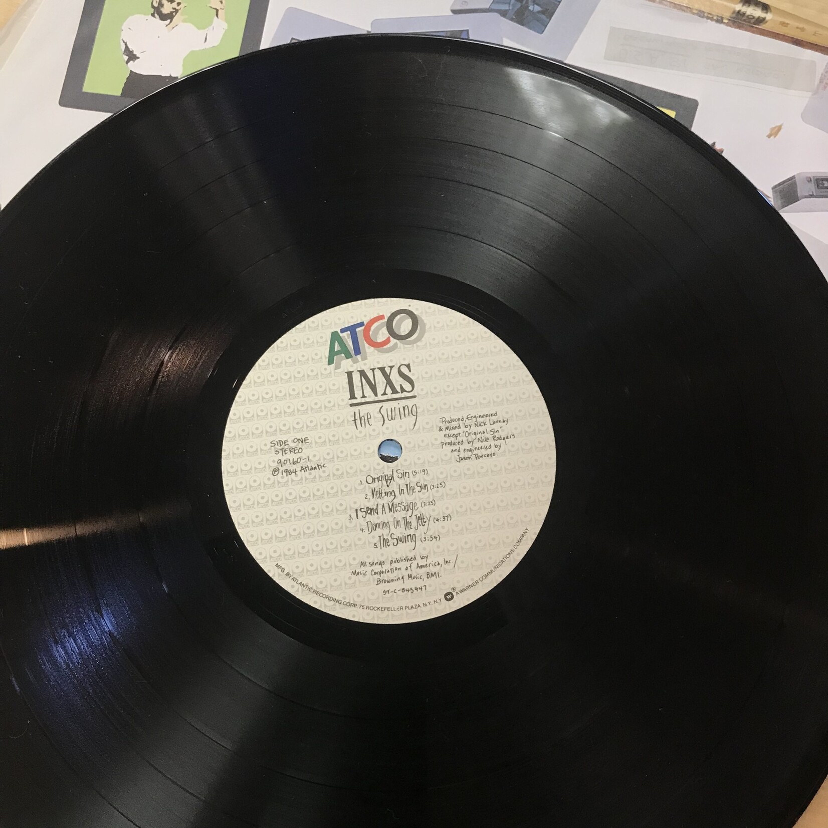 INXS - The Swing - 90160 1 - Vinyl LP (USED)