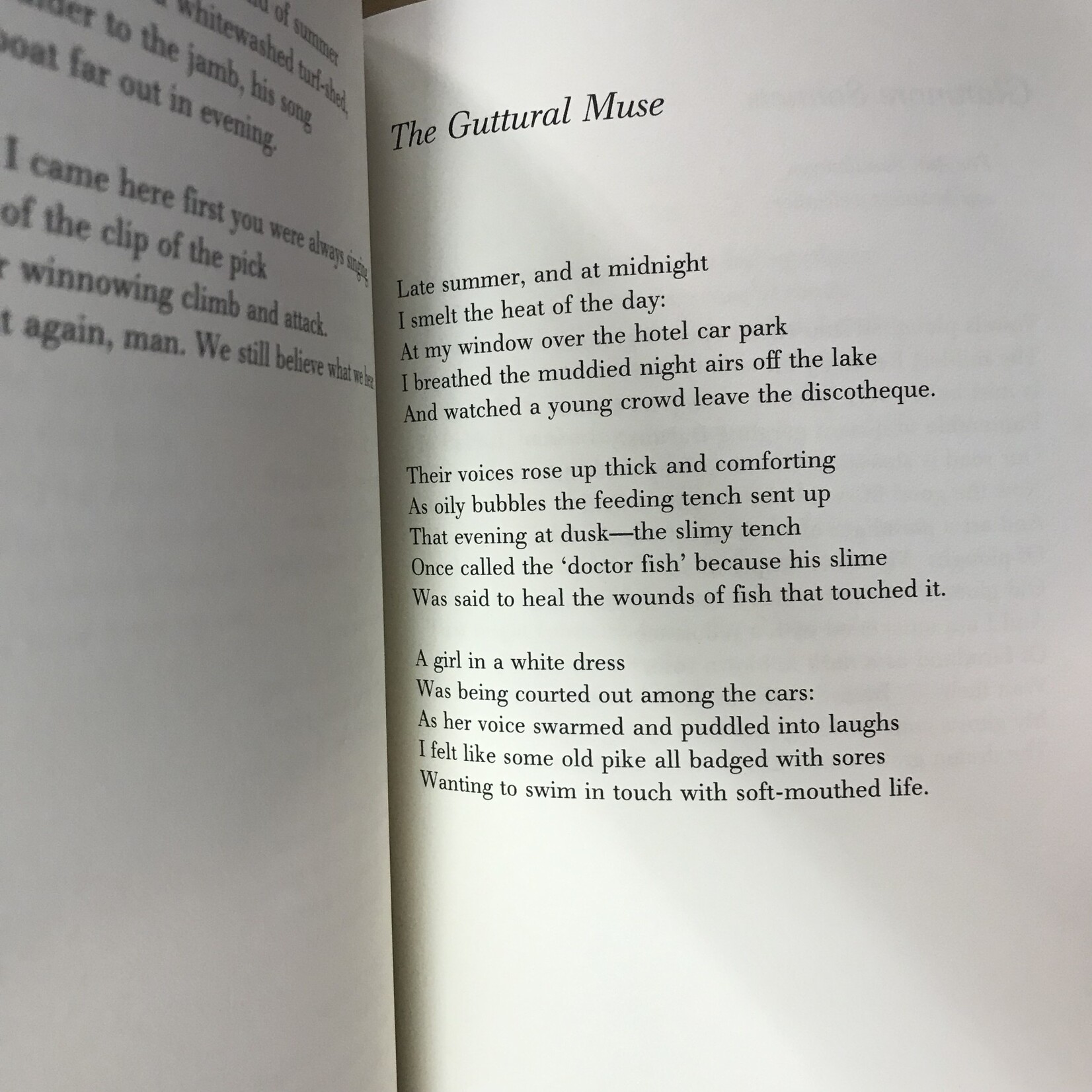 Seamus Heaney - Selected Poems 1966-1987 - Hardback (USED)