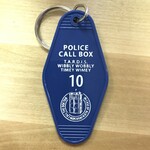 Doctor Who - Police Call Box - Motel Key Fob (NEW)