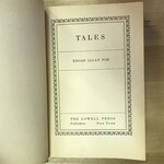 Edgar Allen Poe - Tales - Hardback (USED)