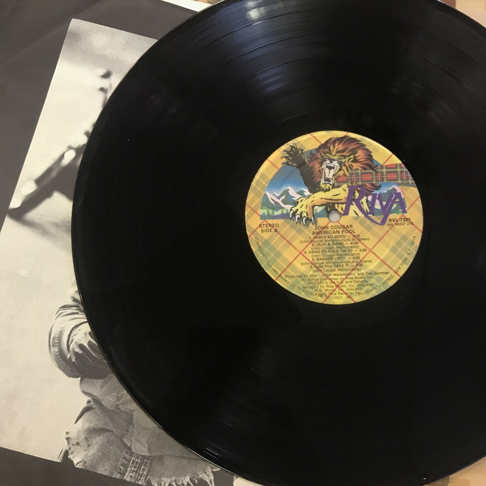 John Cougar Mellencamp - American Fool - RVL 7501 - Vinyl LP (USED 