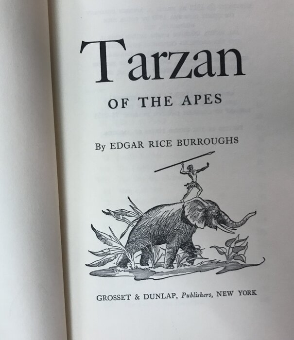 Edgar Rice Burroughs - Tarzan Of The Apes - Hardback (USED)