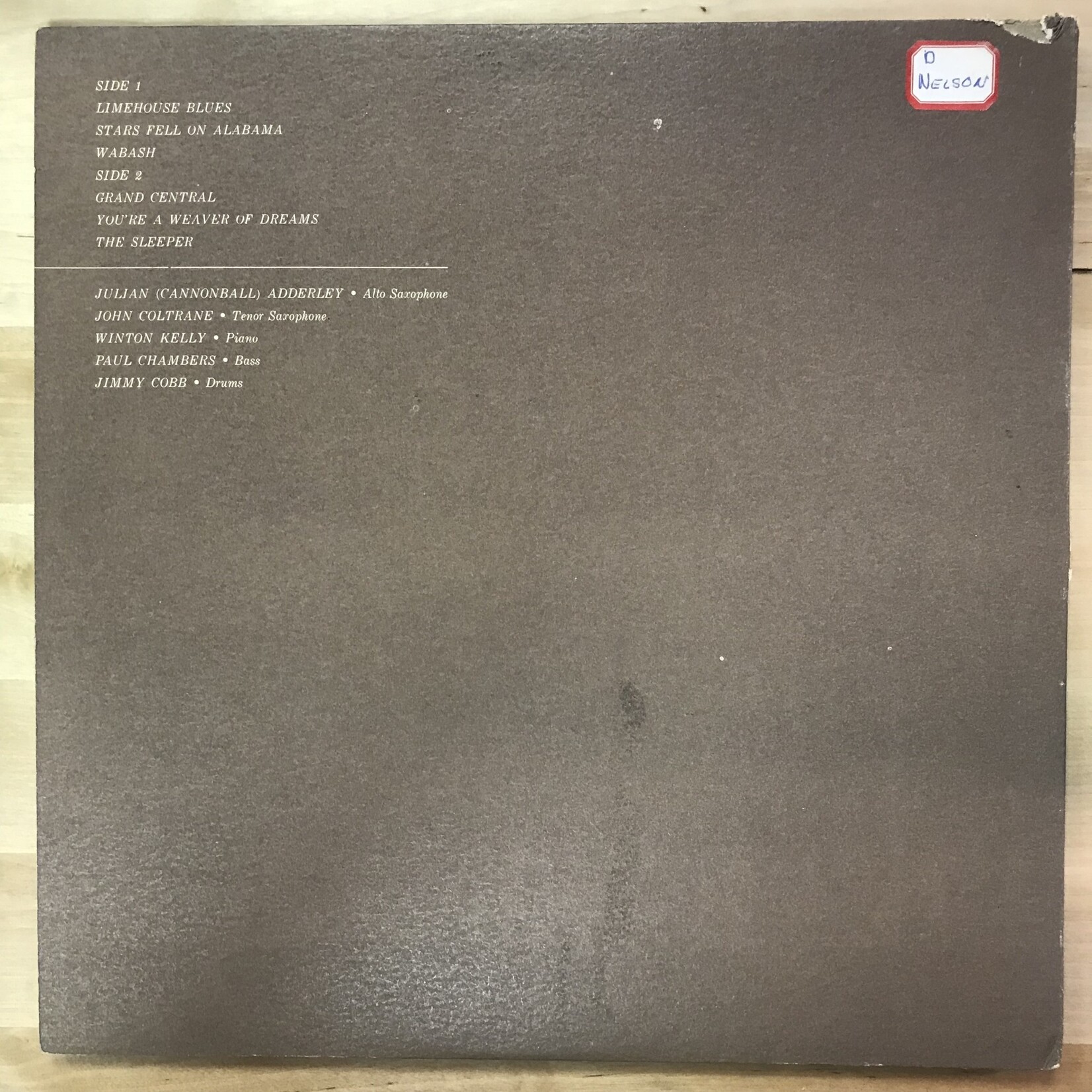 John Coltrane, Cannonball Adderley - Cannonball & Coltrane - LM 82009 - Vinyl LP (USED)