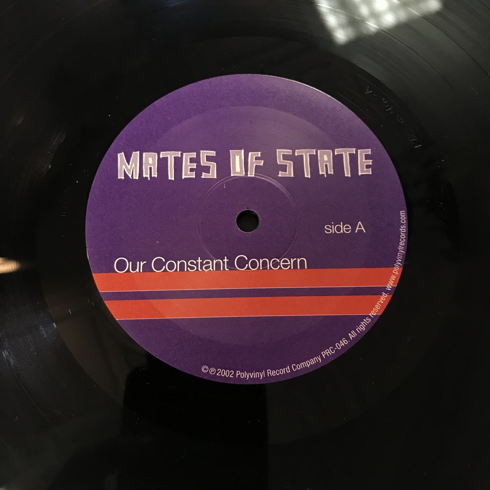 Mates Of State - Our Constant Concern - PRC 046 - Vinyl LP (USED)