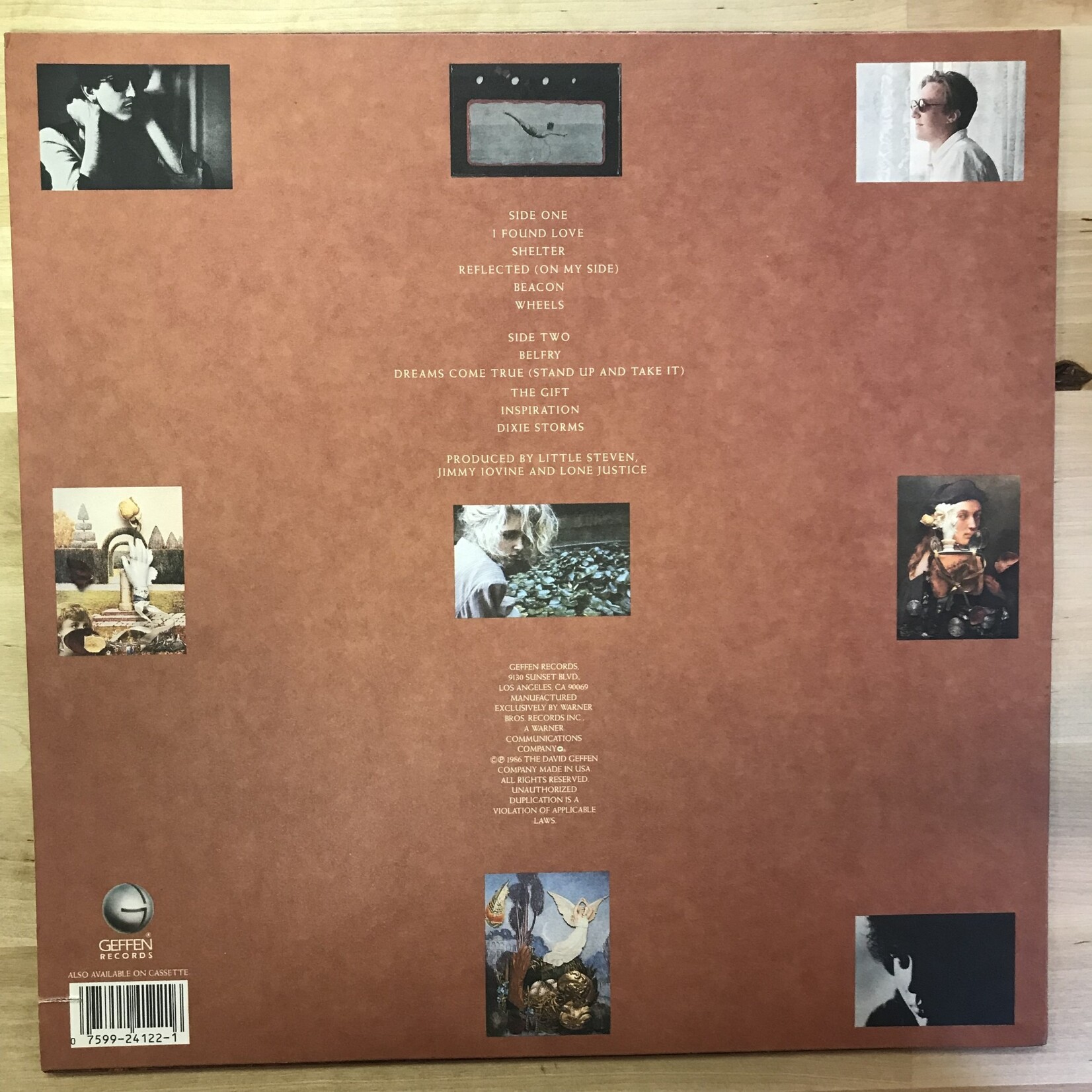 Lone Justice - Shelter - GHS24122 - Vinyl LP (USED)