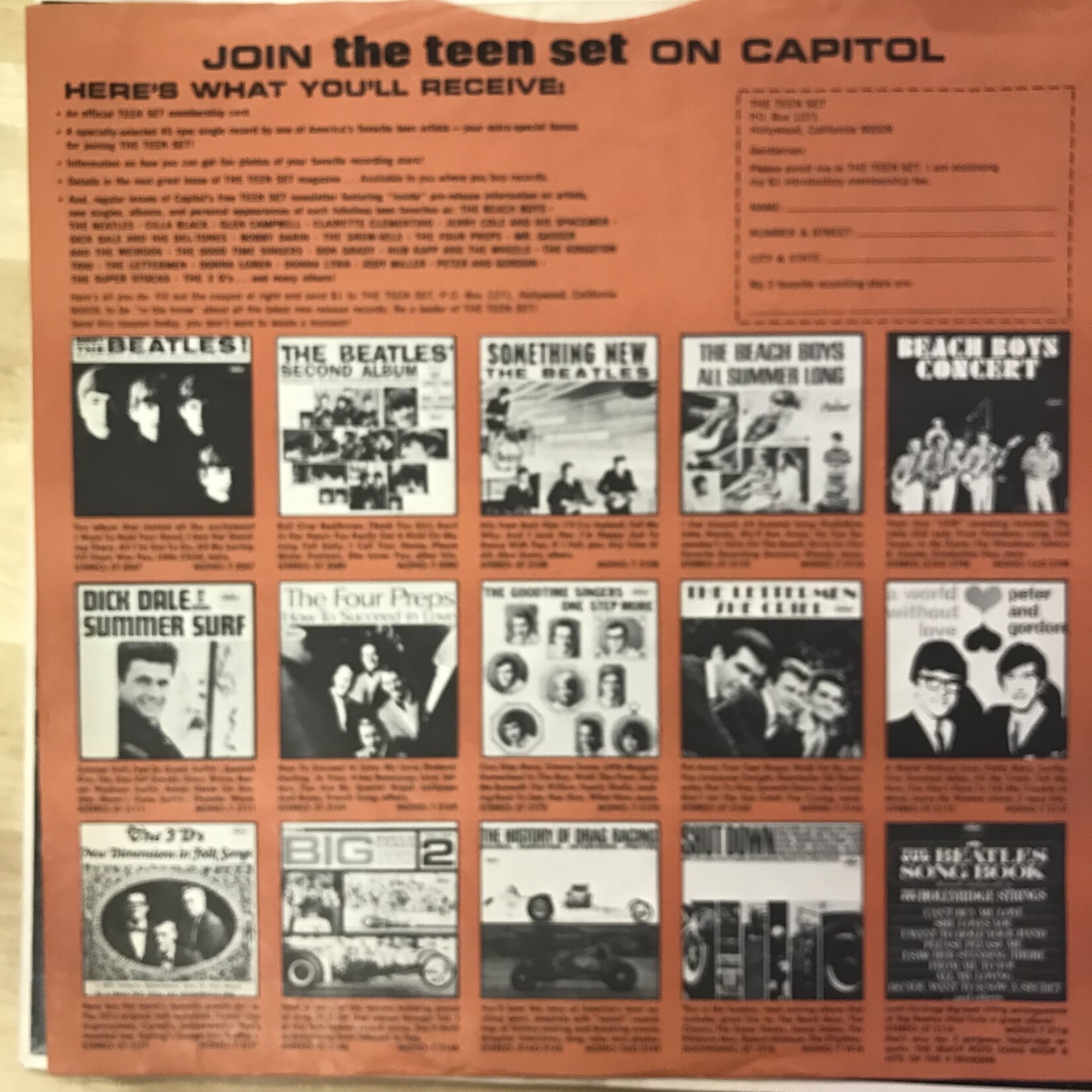 Beatles - Something New - T 2108 - Vinyl LP (USED)