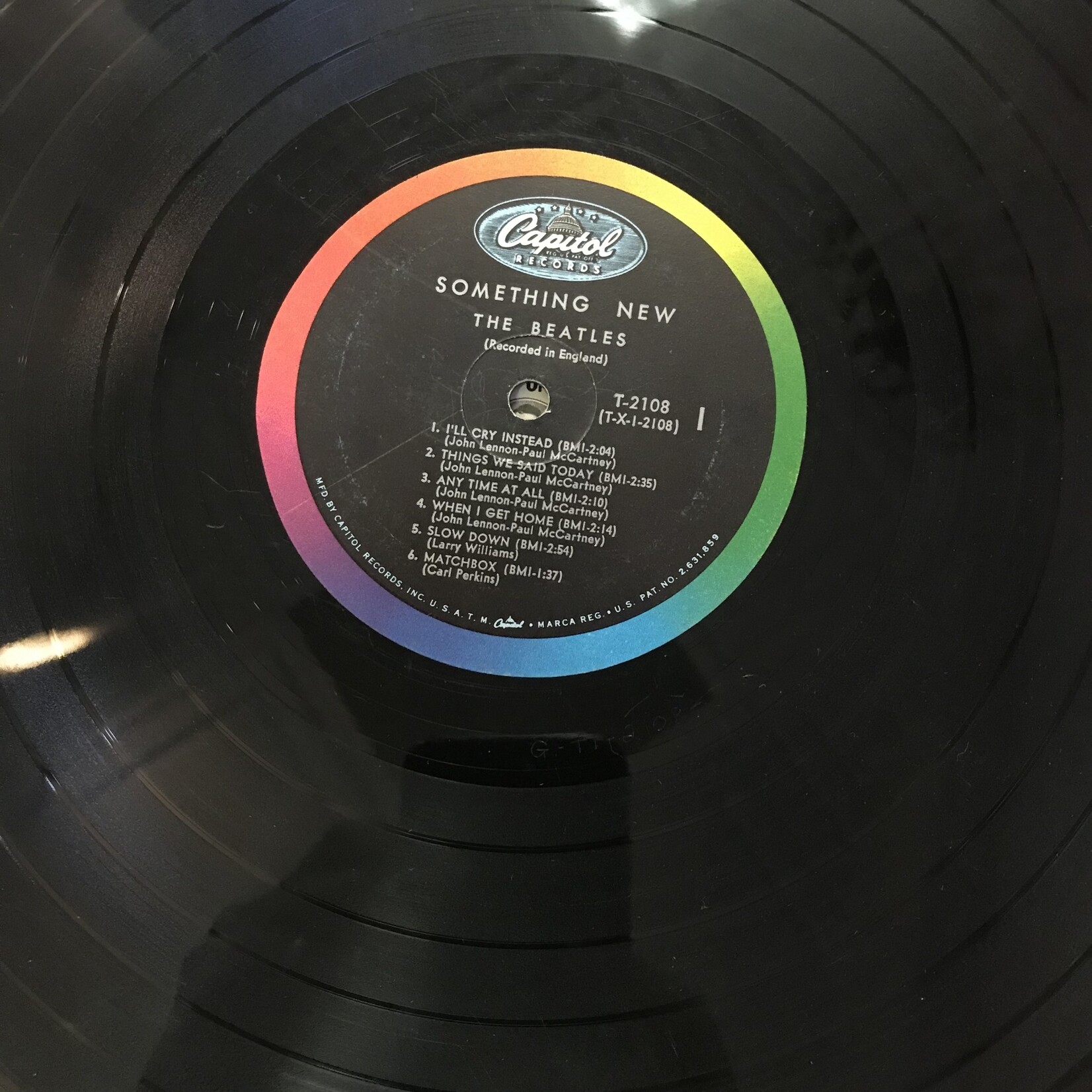 Beatles - Something New - T 2108 - Vinyl LP (USED)