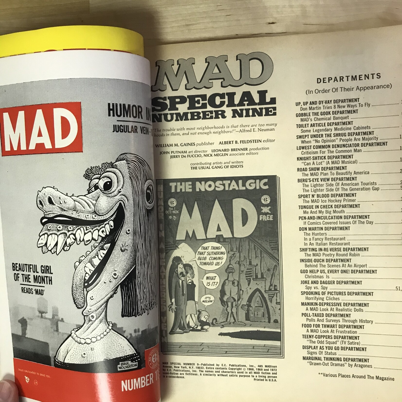 MAD - SPECIAL - #09 1972 (Nostalgia MAD) - Magazine