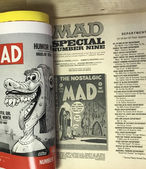 MAD - SPECIAL - #09 1972 (Nostalgia MAD) - Magazine