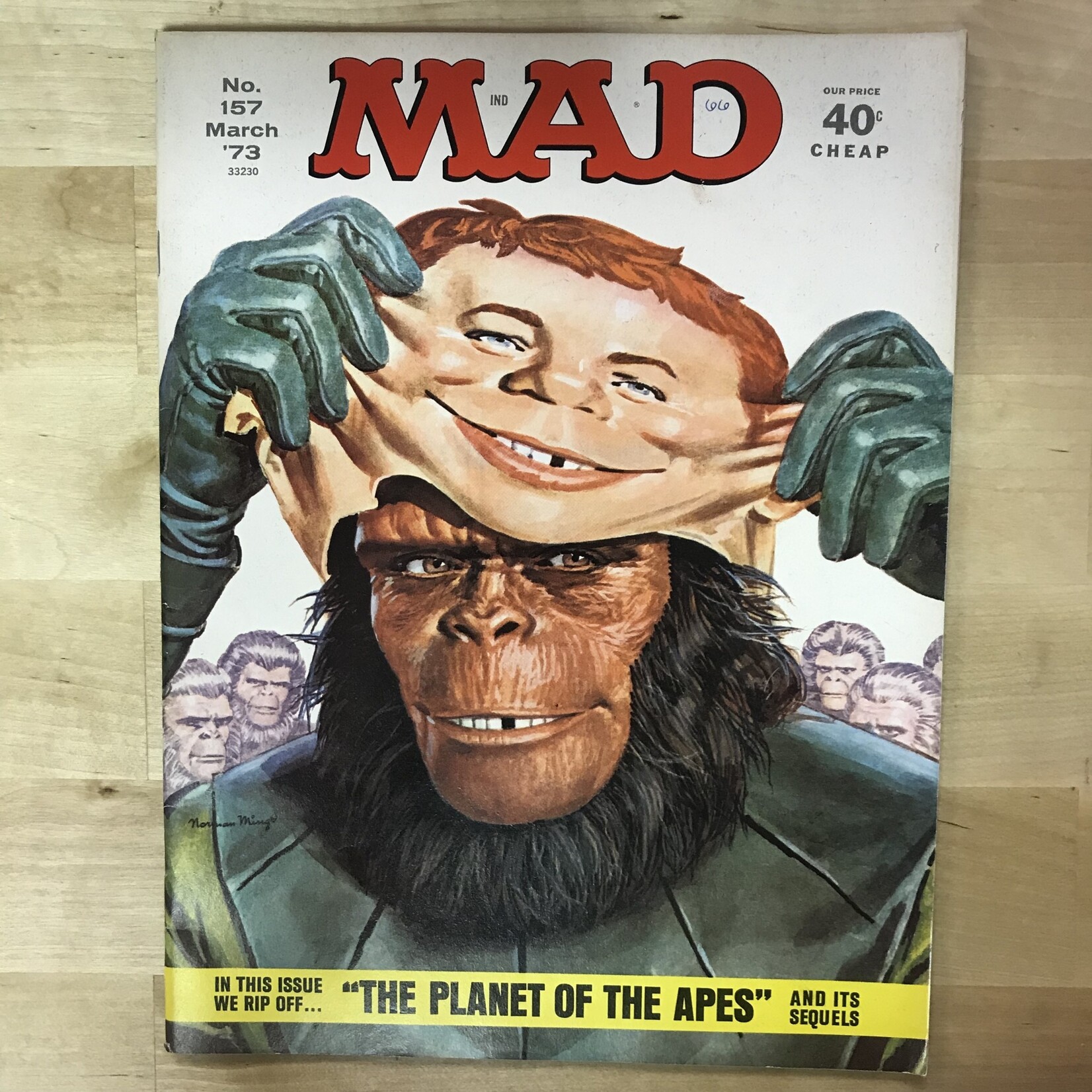 MAD Magazine - #157 March 1973 (Planet Of The Apes) - Magazine