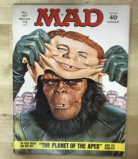 MAD - #157 March 1973 (Planet Of The Apes) - Magazine