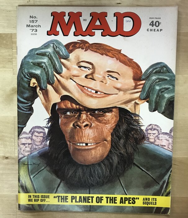MAD - #157 March 1973 (Planet Of The Apes) - Magazine