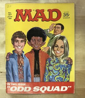 MAD - #127 June 1969 (Mod Squad) - Magazine