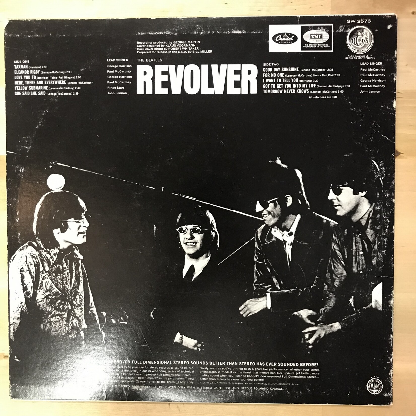 Beatles - Revolver - SW 2576 - Vinyl LP (USED)