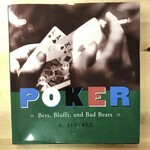 A. Alvarez - Poker: Bets, Bluffs And Bad Bets - Hardback (USED)