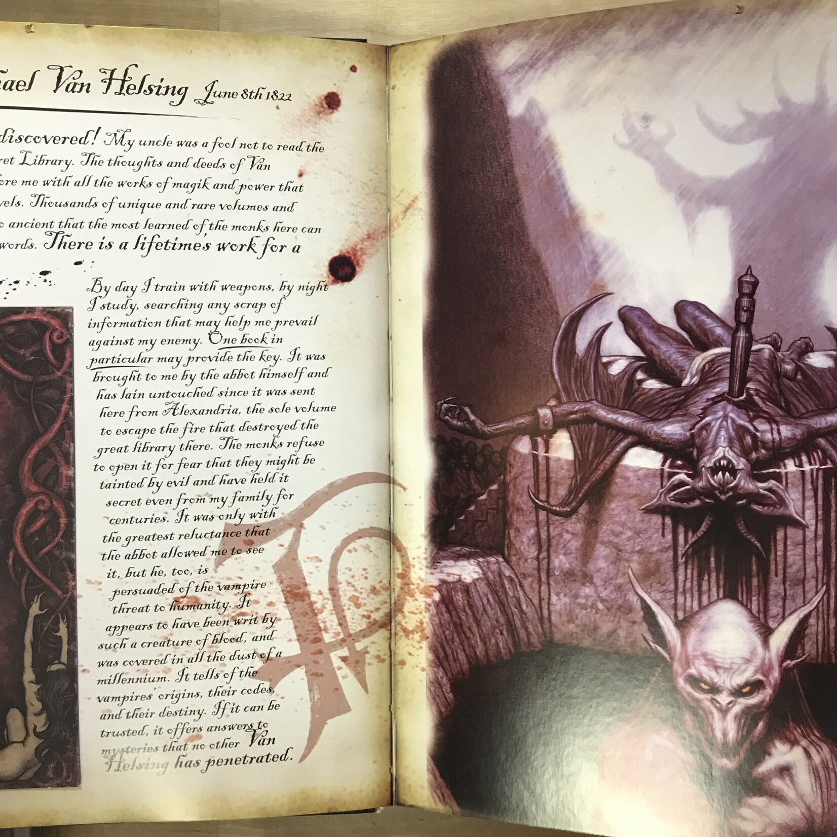 Raphael Van Helsing - The Vampire Hunter’s Handbook - Hardback (USED)