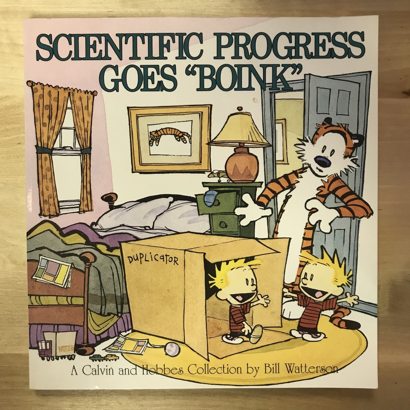 Bill Watterson  - Calvin & Hobbes -  Scientific Progress Goes “Boink” - Paperback (USED)