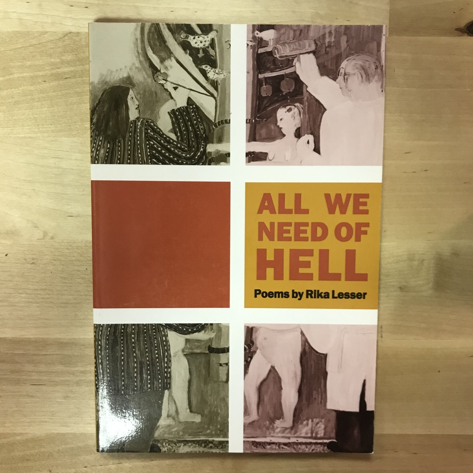 Rika Lesser - All We Need Of Hell - Paperback (USED)