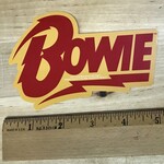 David Bowie - Red And Yellow Logo - Sticker (NEW)
