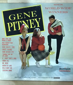 Gene Pitney - Sings World Wide Winners - MM2005 - Vinyl LP (USED)